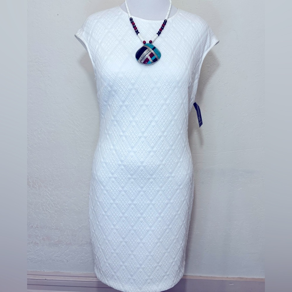Phenomenal  White Versatile INC Dress

Necklace available too! Make Bundle